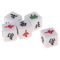 Acheter Dés de Mahjong durable pour Jeu de Mahjong