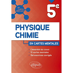 Physique chimie 5e en cartes mentales - Occasion