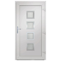 Acheter VidaXL Porte d'entrée anthracite 98x190 cm PVC