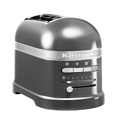 kitchenaid - grille-pains 2 fentes 1250w gris étain - 5kmt2204 ems