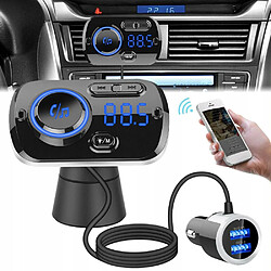 GUPBOO Transmetteur Bluetooth FM USB multifonctionnel,JL245