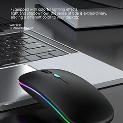 Yonis Souris RGB Sans Fil Ergonomique étanche pas cher