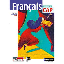 Français, CAP : nouveau programme 2019 : i-manuel, livre + licence élève