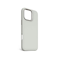 Decoded Coque pour iPhone 16 Pro Max Gamme Stacks MagSafe en Silicone Antimicrobienne Gris