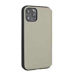 Audi Etui pour iPhone 12 Mini- Beige A6 Série cuir véritable pas cher