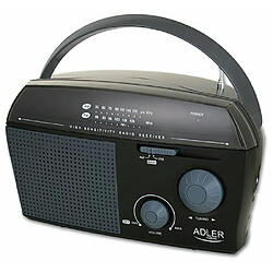 Adler AD-1119 Radio Noir