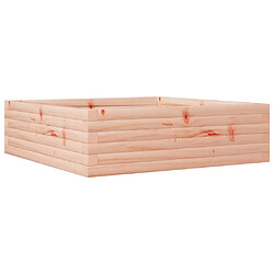 vidaXL Jardinière 80x80x23 cm bois massif de douglas