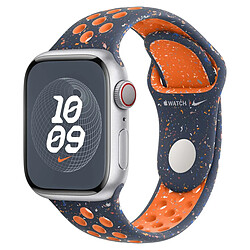 Nike Sport Band pour Apple Watch Series 1 á 9 / SE (38/40/41 mm) | Series 10 (42 mm) - Taille S/M - Blue Flame