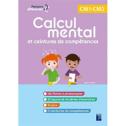 Calcul mental et ceintures de compétences : CM1, CM2