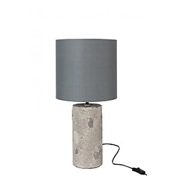 Dansmamaison Lampe + Abat-Jour Greta Beton Gris Small