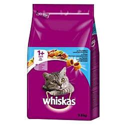 Whiskas - Croquettes +1 au Thon pour Chat - 3,8Kg