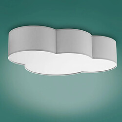 Hemerane Plafonnier nuage - h13cm - 4 x E27- modèle CLOUD de TK LIGHTING