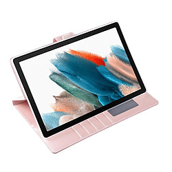 Etui en PU avec support pour votre Samsung Galaxy Tab A8 10.5 (2021) - or rose