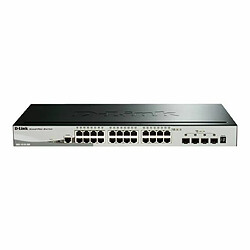 Avis D-LINK Switch SmartPro 24 ports - DGS-1510-28X - 10/100/1000Mbps + 4 ports 10 Giga SFP