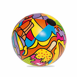 Ballon de Plage Gonflable Bestway Pop Art Ø91 cm