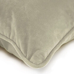 Avis Thedecofactory Coussin VELOURS - Beige clair