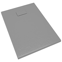 Acheter vidaXL Receveur de douche SMC Gris 100x70 cm