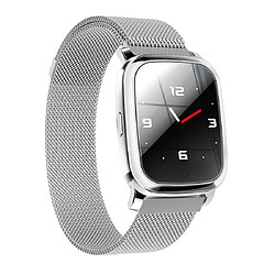 Wewoo Bracelet connecté Smartwatch en acier de la montre TFT couleur CV06 de 1,3 poucesrappel des appels de soutien / surveillance de la fréquence cardiaque / de la pression artérielle / du sommeil / de l'oxygène dans l