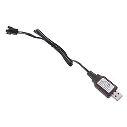 4 Pièces 7.4V USB à SM4P Câble de Charge de Batterie Au Lithium pour Jouet Drone RC pas cher