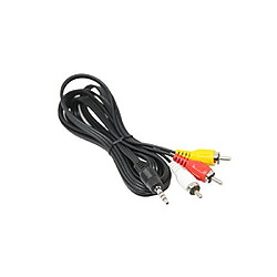 Xoro HRT AV2Câble adaptateur audio/vidéo pour 8729/8730/8770/8772/8780122m Noir