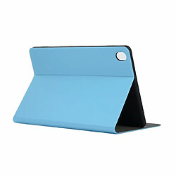 Wewoo Housse Coque Tension plaine cuir élastique + étui en TPU PAD Etui de protection pour Huawei MediaPad M6 10.8 bleu clair pas cher