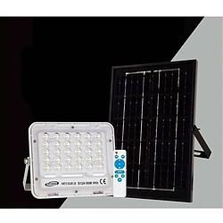 Tradex PANNEAU SOLAIRE 50 WATT LUMIÈRE FROIDE 6500K IP65 TÉLÉCOMMANDE S12A-50W