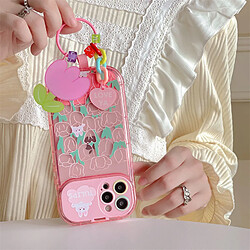 Avis GUPBOO Étui pour iPhone12 Filles japonaises et coréennes niche tulipe étui pour téléphone portable miroir femme