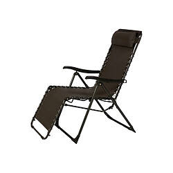 Hesperide Fauteuil relax de jardin Silos - Anthracite