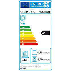 Avis Four intégrable multifonction 112l 90cm a+ pyrolyse inox - vb578d0s0 - SIEMENS