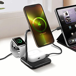 Avis ZENS Station Charge 4 en 1 MagSafe iPhone Apple Watch AirPods iPad USB C Noir