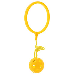 sauter balle exercice de plein air fitness jouet cheville anneau swing ball pour les enfants jaune pas cher