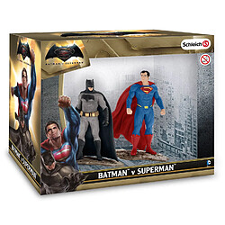 Schleich Figurines super héros : Justice League Scenery Pack : Batman v Superman