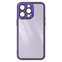 Avizar Coque pour iPhone 15 Pro Max Bague support vidéo série Camgrip Violet