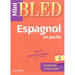 Espagnol en poche : grammaire, conjugaison