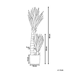 Avis Beliani Plante artificielle YUCCA 90 cm