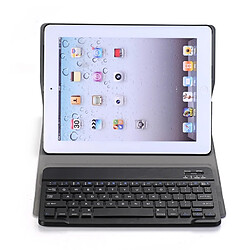 Avis Wewoo Clavier QWERTY Universel noir pour iPad 4/3/2 Ultra-mince ABS Horizontal Flip Case + Bluetooth A02