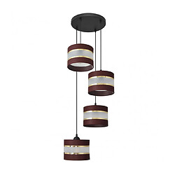 Helam Suspension Helen Tissu,Fer Marron,noir,or 4 ampoules 115cm