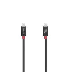 Avis HAMA CÂBLE USB-C, MARQ. ÉLEC., USB4 GEN3, 40 GBIT/S, 5 A, 240 W, 1,00 M HAM