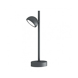 Luminaire Center Borne de jardin Everest Anthracite 1 ampoule 45cm