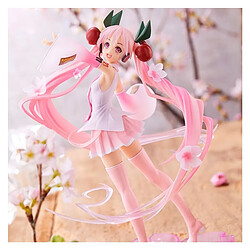 Universal 23 cm anime rose cerisier fantôme pvc action numéro fille modèle jouet collection fille robe mariage printemps | action personnages(Rose)