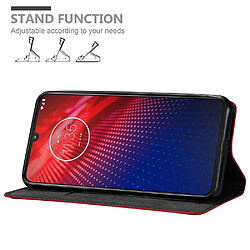 Cadorabo Coque Motorola MOTO Z4 Etui en Rouge