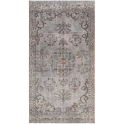 Vidal Tapis de laine 282x150 gris Ultra Vintage