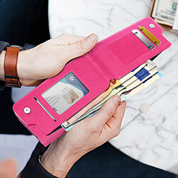 Avis Avizar Etui Smartphone 4,3 à 4,7 Portefeuille Porte Monnaie Porte Carte fuchsia