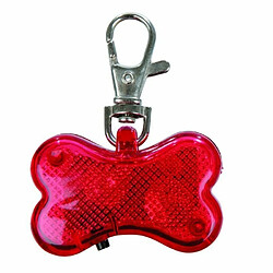 TRIXIE Flasher 4,5 × 3 cm rouge pour chien