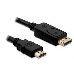 DELOCK Cable displayport vers HDMI male 2M