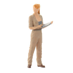 Avis 1/64 Doll Scenario Figures Plastic Repairman Figurine Doll Layout Scenery Style2