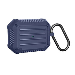 Coque en silicone avec boucle suspendue bleu pour votre Apple AirPods Pro