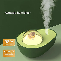 Avis Universal Humidificateur portable Diffuseur d'arôme d'avocat sans fil USB Humidificateur d'air alimenté par batterie 1200mAh avec lampe atmosphérique pour la page d'accueil |