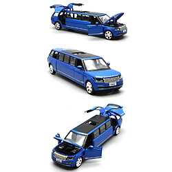 Avis Universal 1: 32 Land Rover Range Rover Raleigh Limousine Métal Moulée Voiture Moulée Pour Enfants(Bleu)