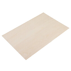 Planche en bois 5pcs / set pour matériau de construction 200x300x3mm de modèle de table de sable de bricolage